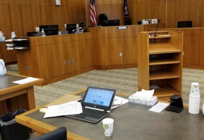 counsel table