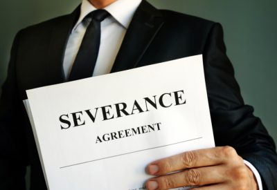 manager is holding severance agreement papers